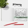GIRL MOMENTS Bold-easy Patterns Coloring Book for Adults and Teens Cute Drawing Book Perfect Gift for Party Birthday 6