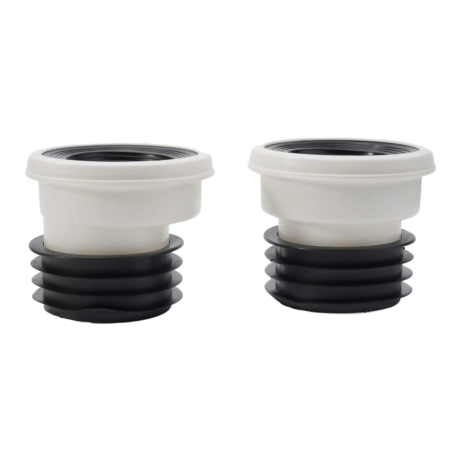 Offset Toilet WC Misaligned Pan Connector Shifter Bowl 2/5/10cm Smooth Soiling Pipe PVC Straight Eccentric Nozzle Replacement