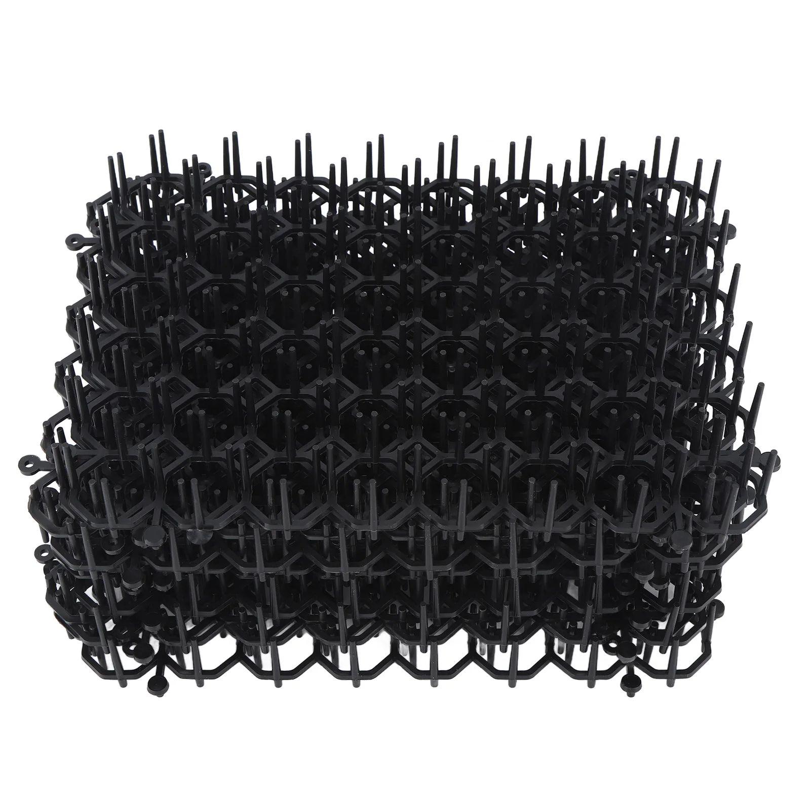 Cat Deterrent Mat Animal Barrier Dog Scat Mat Bend Arbitrarily Strong Toughness PP for Cars for Outdoor Places