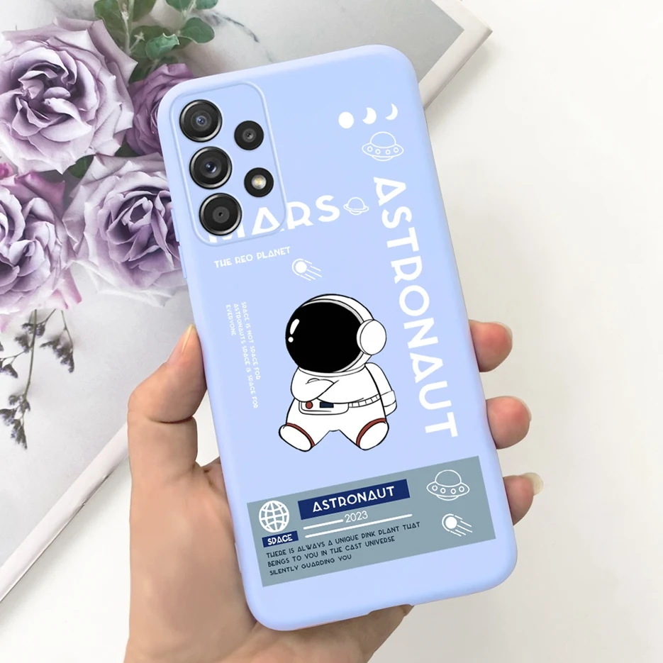 Cute Cartoon Shockproof Soft TPU Phone Case in Pastel Design