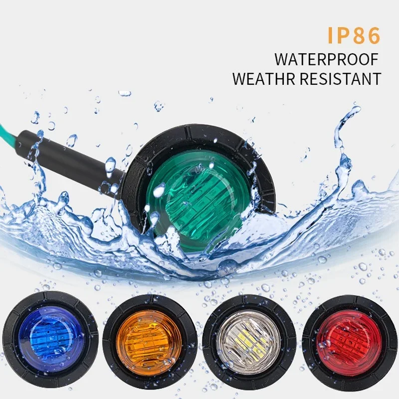Round LED Marker Lights 3