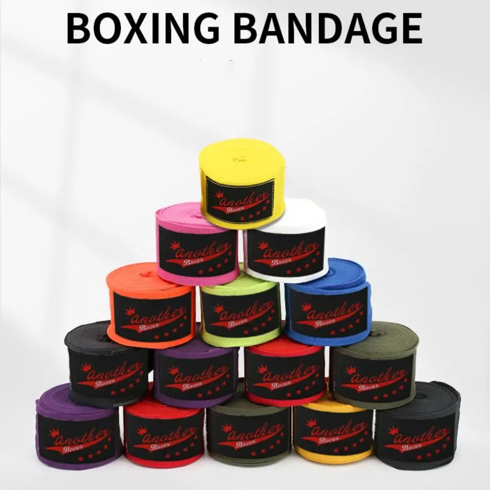 

Black Red White Boxing Wraps New Breathable Cotton Soft Wristbands Wraps Bandage Boxing