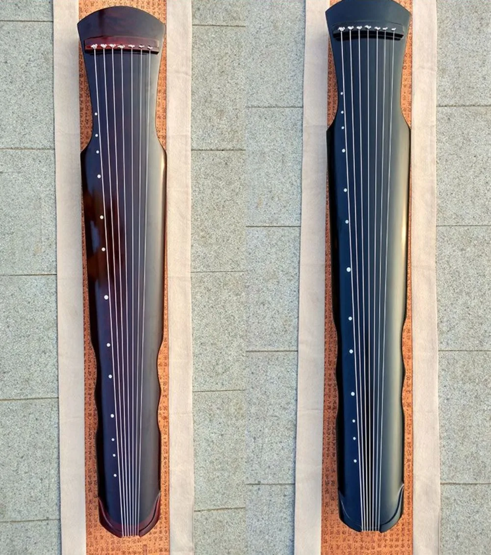 Description Picture 4 of item7 Strings Zither Wood Handmade Guzheng with Accessories Traditional Chinese Musical Instrument Beginner Stringed Instruments