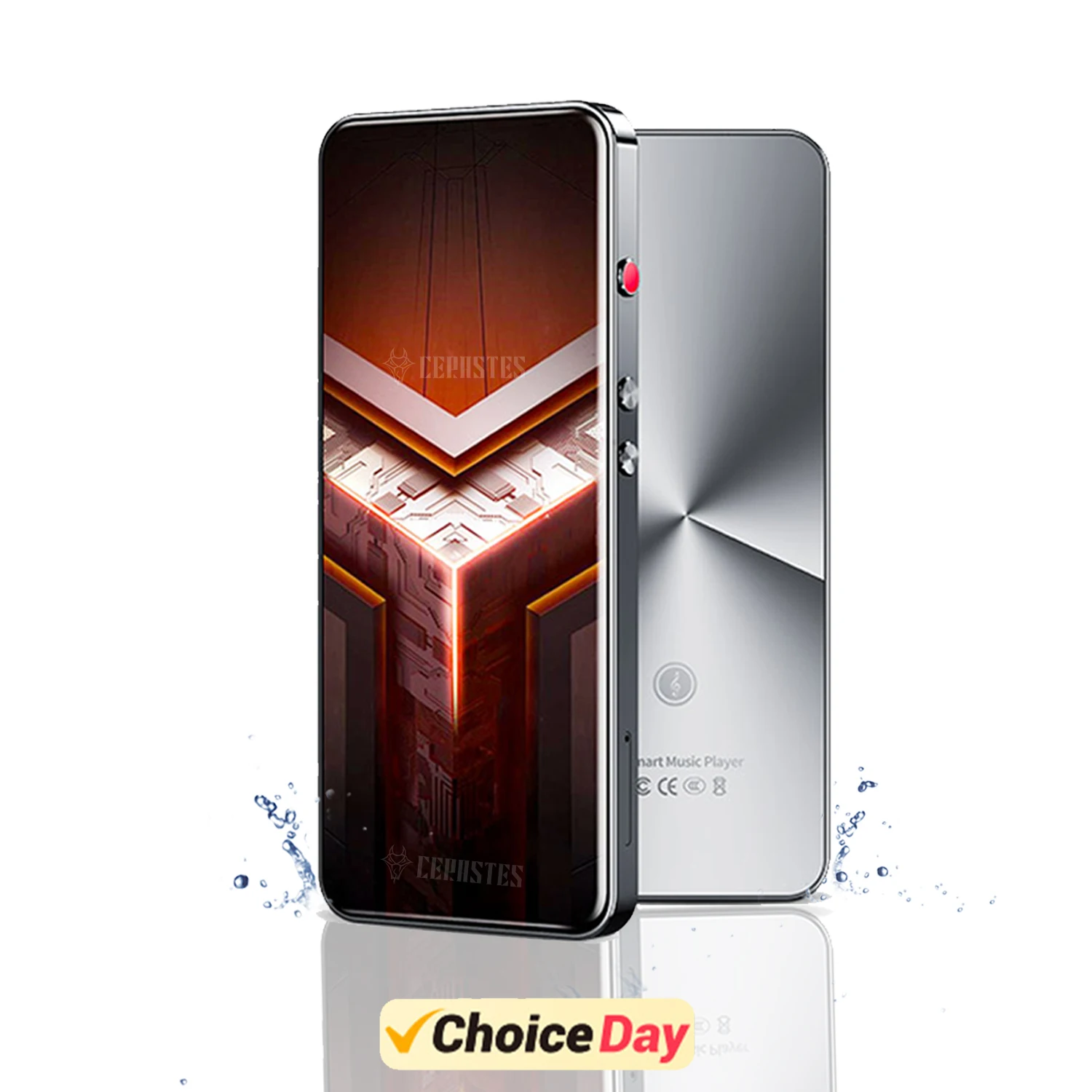 MP4 Player Music Player Portable WiFi Bluetooth HiFi Sound Android 7.1 Browser Google Service youtube Spotify Free APP