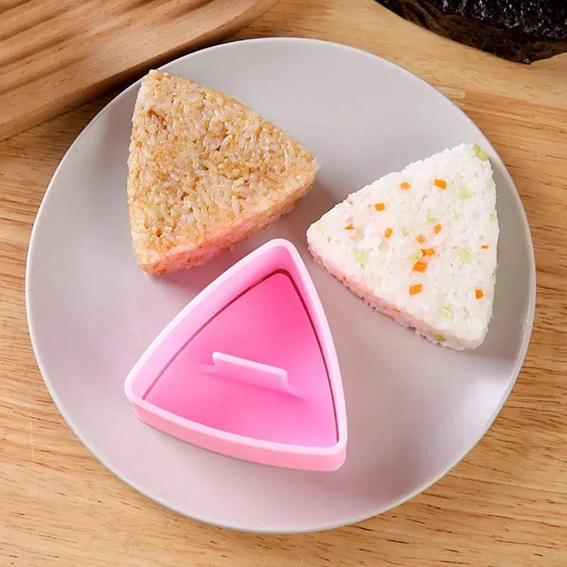 Transparent Triangular Onigiri Sushi Mold Kit