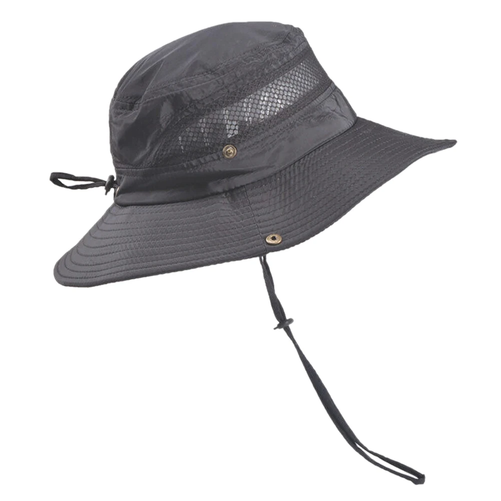 

Wide Brim Sun Hat Bucket Hats UPF 50+ Breathable Wide Brim Summer UV Protection Hat for Fishing Hiking & Gardening