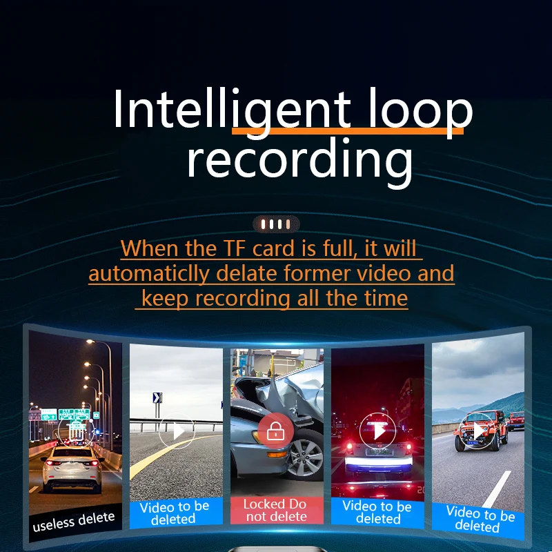 WIFI DVR ڴ  ķ, 1440P  ķ ī޶,    G   ȭ,  ͸