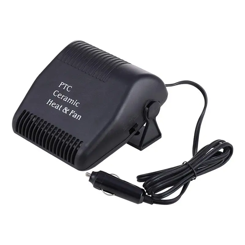 

12V 24V portable Car Windshield Defogger Automotive Rotating Stand Electric Heater Vehicles Interior Cooling And Heating Tool