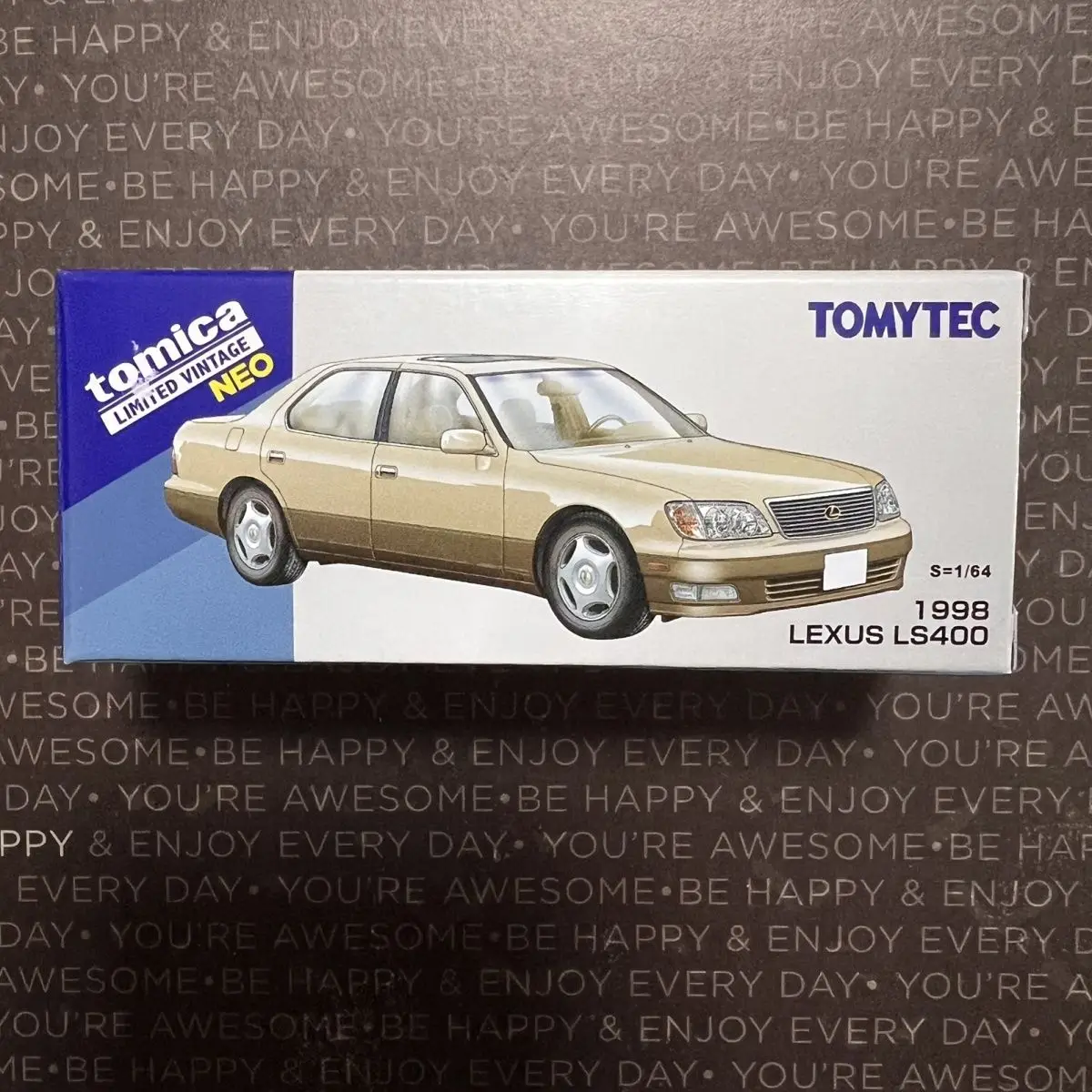 Original Tomica Limited Vintage Neo Lv-N 1998 Lexus Ls400 Gold 1