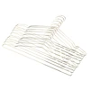 10 Pcs Heavy Duty Metal Hangers with Notches Clothes Coat Suit Shirt 2
