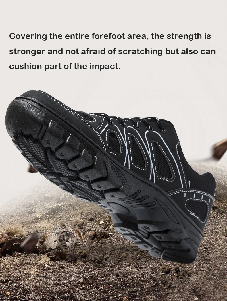 Description Picture 3 of itemOulylan Men's Hiking Shoes Outdoor Shoes Wear-resistant Men Trekking Walking Hunting = Sneakers Comfortable Running Shoes