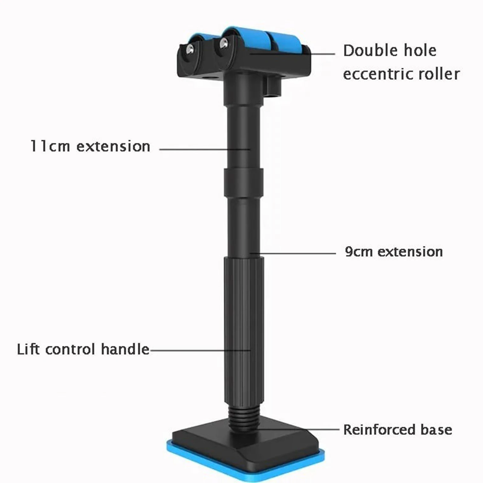 Cabinet Jack Support Height-Adjustable Lifting Bracket Wall Bathroom Cabinet Mounting Assistant Door Installation Aid cabinet jack support