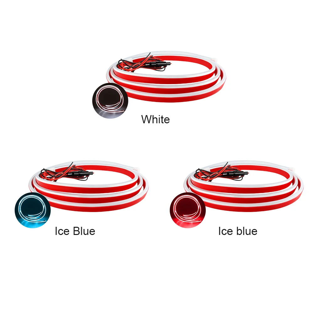   ĵ ڵ ĵ  , 12V DRL LED Ʈ, 120cm ĵ  LED ڵ ĵ Ʈ Ʈ, ȭƮ  