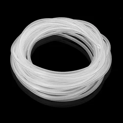 Flexible Food Grade Silicone Rubber Tubing - Nontoxic, Transparent Drink Hose - ID 1.5mm OD 5.5mm (Transparent)