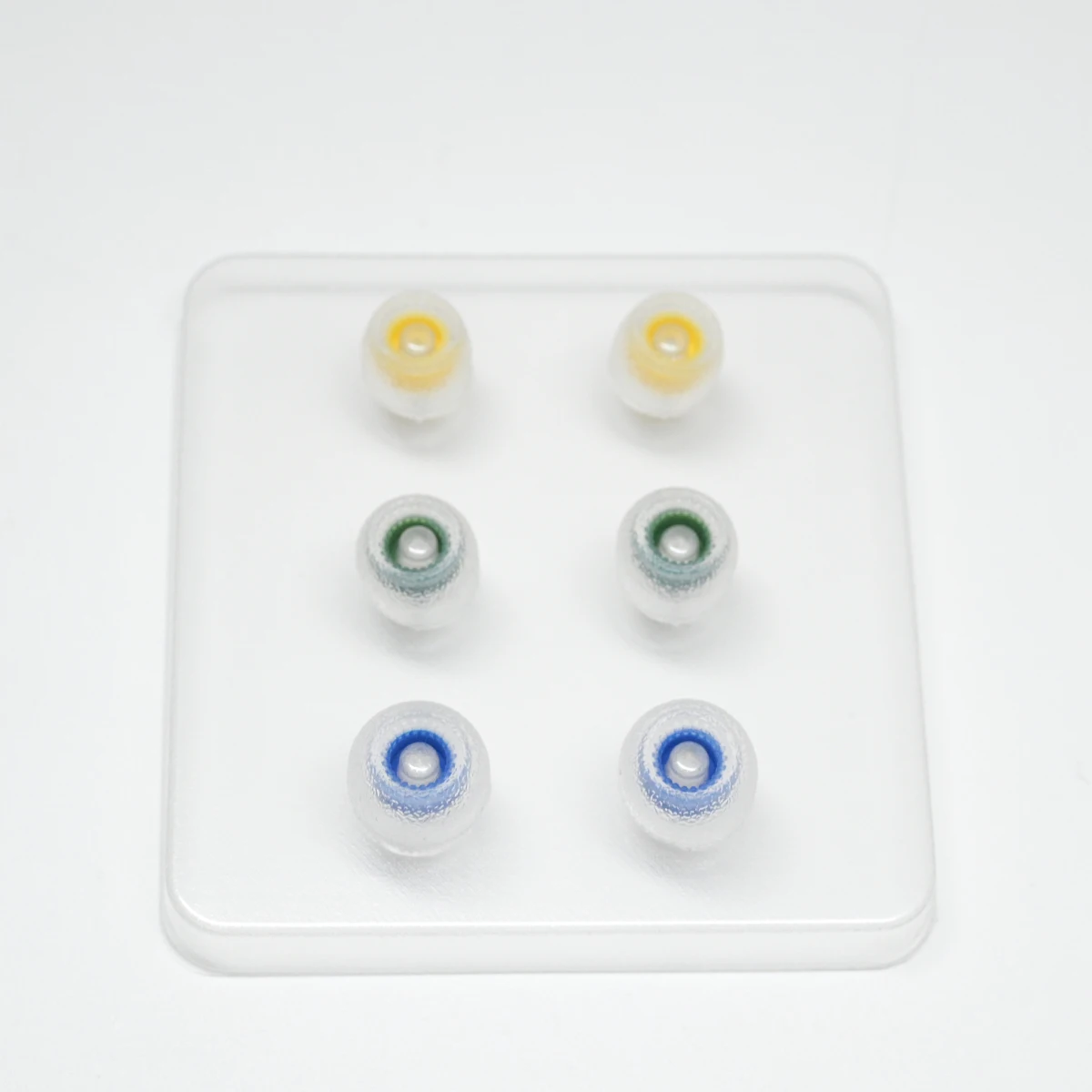 Tangzu-tang Sancai Wide Bore Versão Dicas Conjunto Completo Silicone Eartips para Fudu Wan er sg Princesa Changle Fone de Ouvido Iem Pares - Image 3
