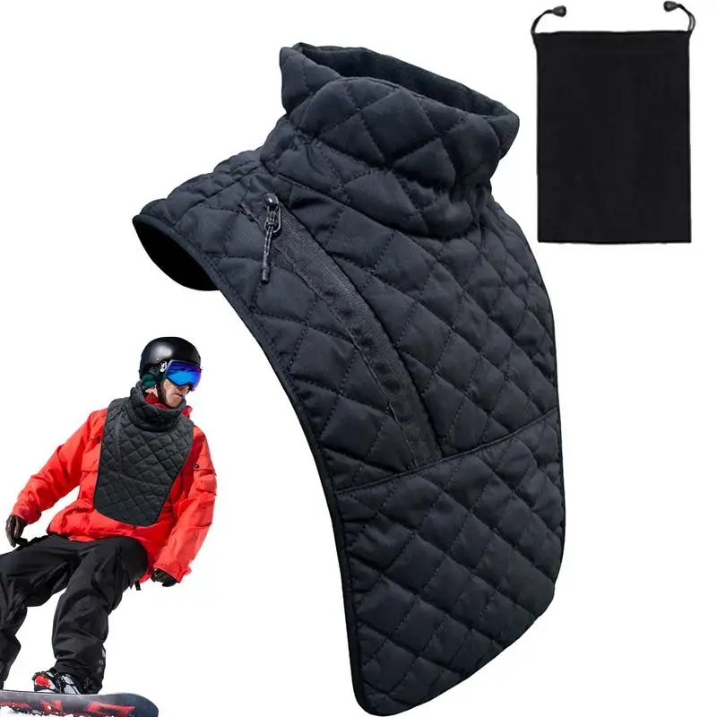 Winter Keeping Warm Neck Scarf Motorcyclist Rider Chest Neck Protector Windproof Warmer Scarf Bibs Motorcycle Thermal Outdoor