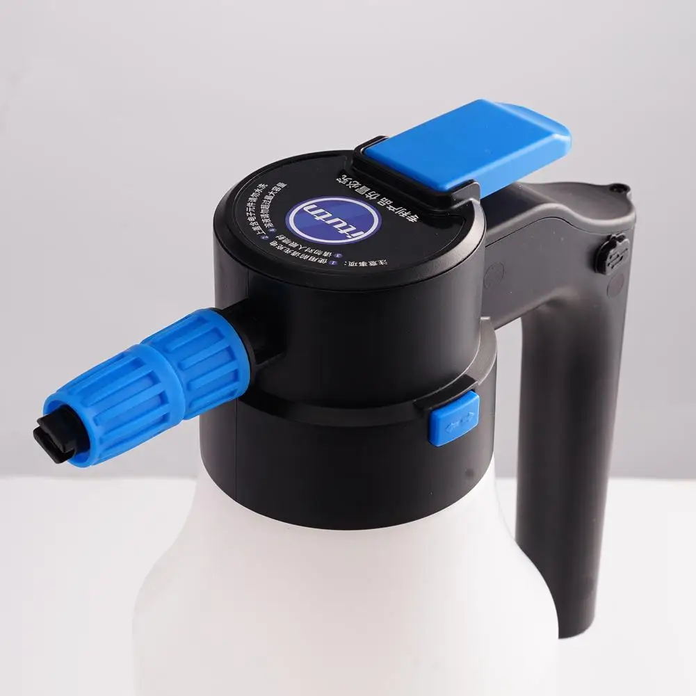 Electric Car Wash Foam Water Gun with USB Fast Charging