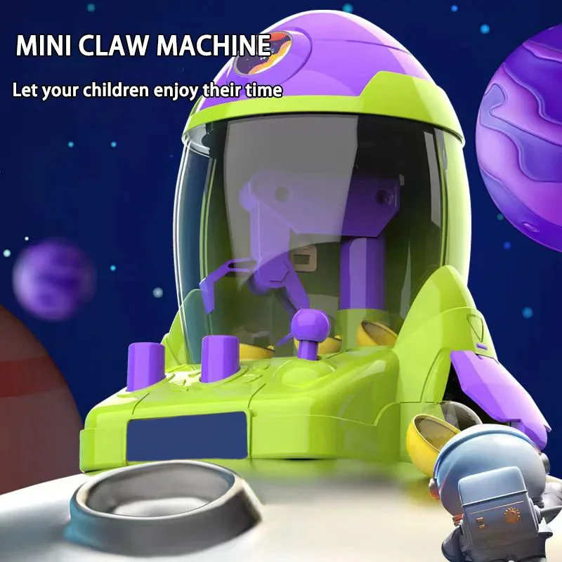 Children's toy claw machine Rocket Ball Machine Toy Claw Machine Boy Small Home Cartoon Gacha