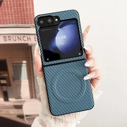 Magnetic Carbon Fiber Soft TPU Case with MagSafe Compatibility for Razr 50 Ultra (Light Blue)