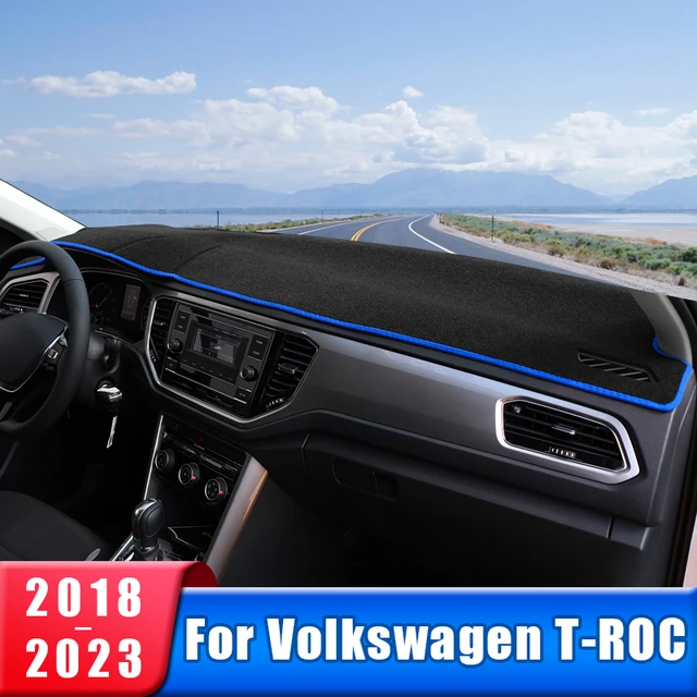 Auto Armaturen brett Abdeckung für Volkswagen VW T-ROC Troc 2018 2019 2020  2021 2022 2023 Dash Sonnenschutz matte rutsch feste Pad Zubehör - AliExpress