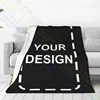 Personalized Customized DIY Logo Blanket 3D Print Blanket - Image By POP-UP Store 1