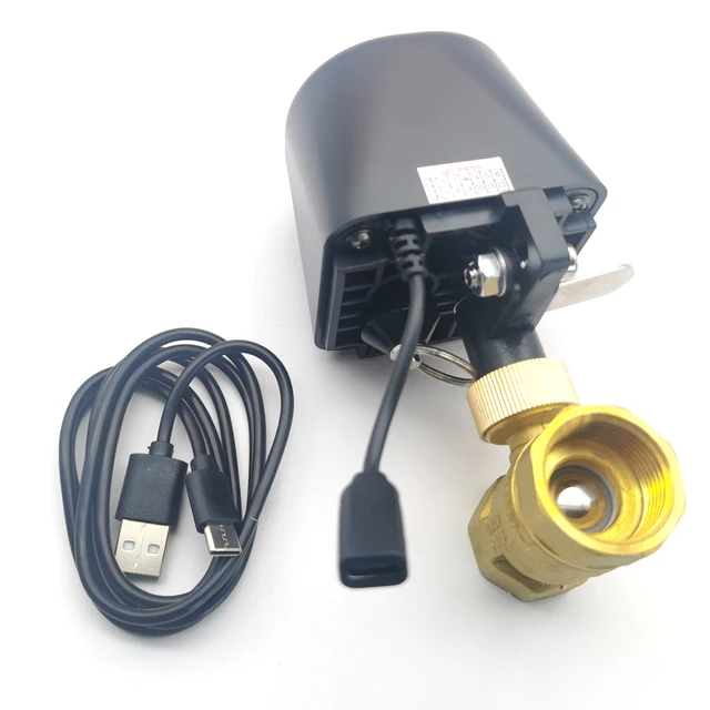 Rechargeable Battery Tuya Zigbee Timer Automatic Irrigation Watering Controller Water Valve Garden Wifi Remote Control Need Hub 6