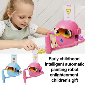Robot da Disegno Interattivo con Voce per Bambini, Macchina Educativa per Disegnare, Robot Magico per Dipingere, Regalo per Ragazzi e Ragazze