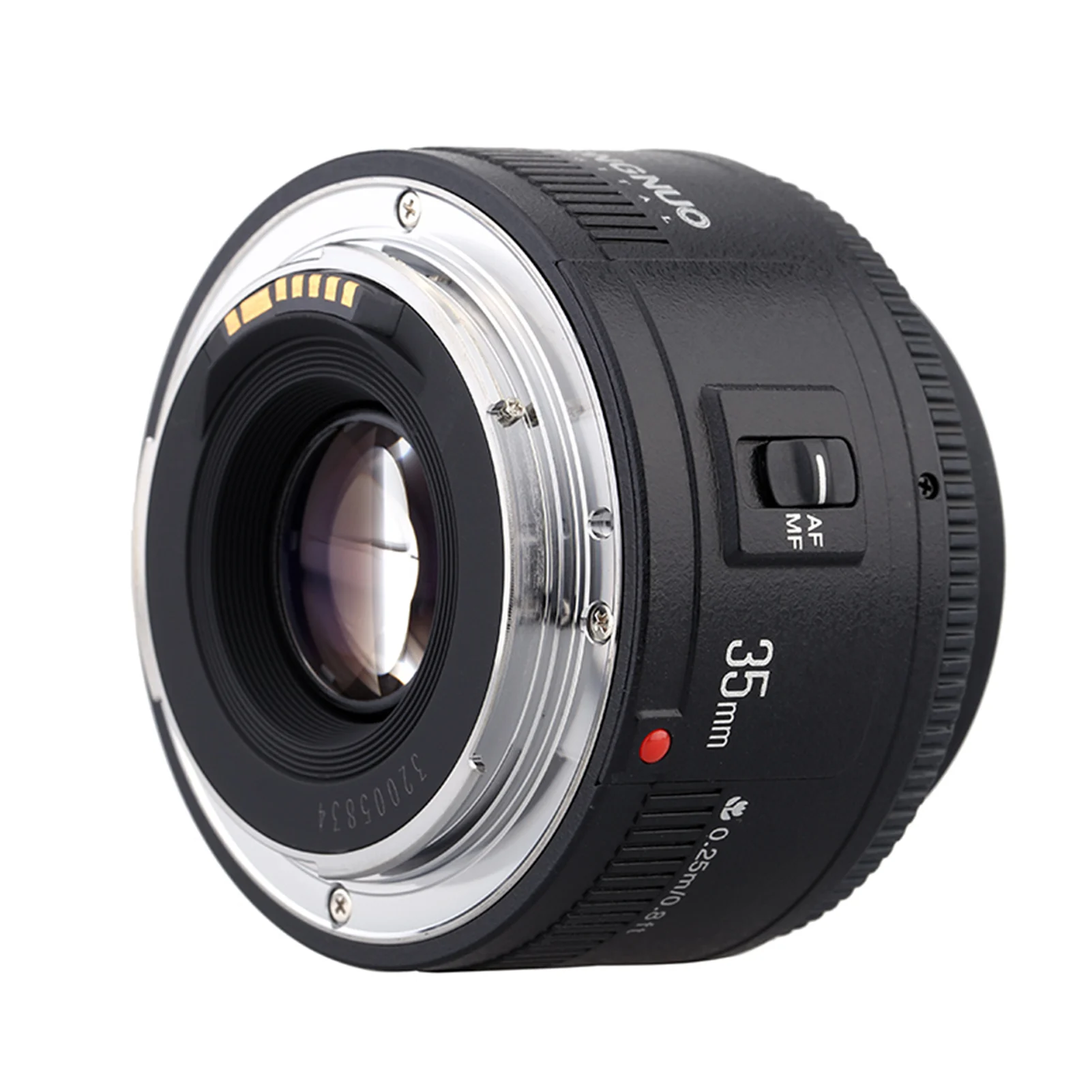 Yongnuo Camera Lens Yn35mm F2 Lens 1:2 Af / Mf Wide-angle Fixed/prime ...