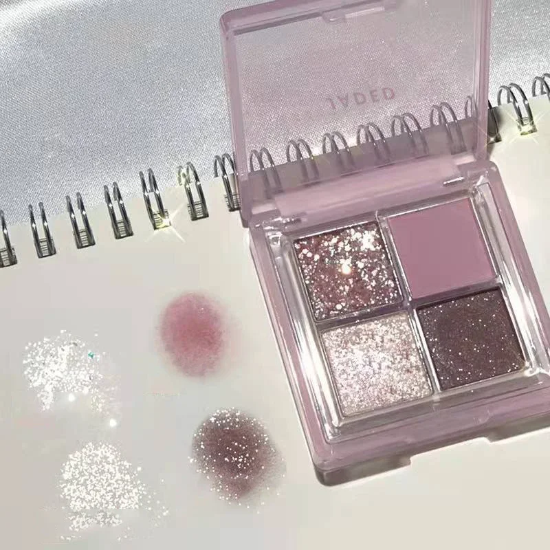 Eye Shadow Palette 4 Colors Purple Taro