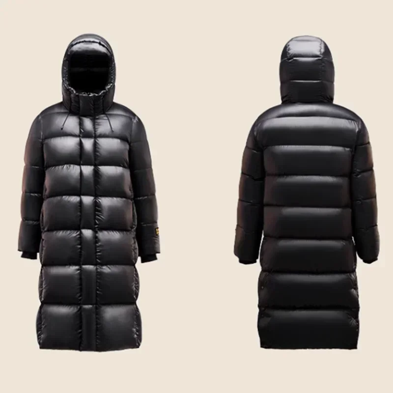 2023 New Women Down Jacket Winter Coat Female Medium Style Parkas All-match Outwear Hin Thin Self-cultivation Overcoat