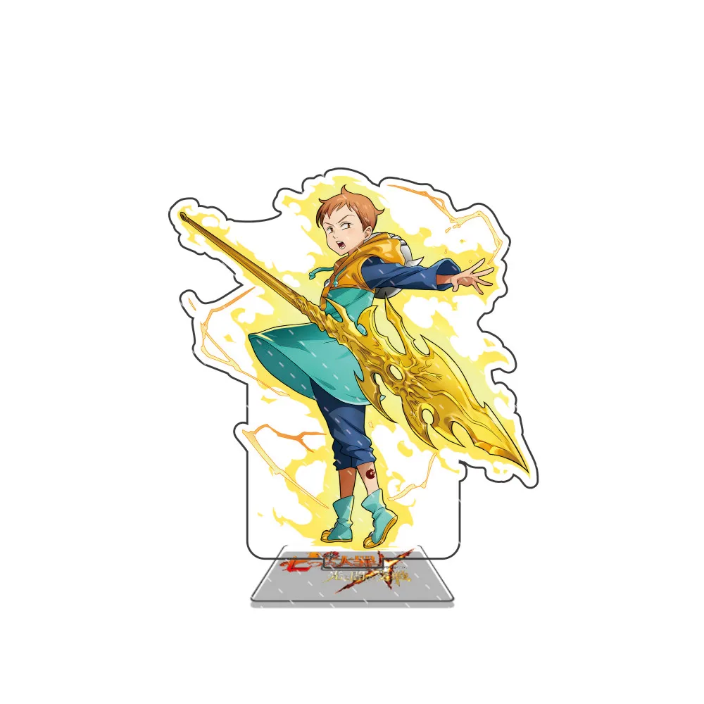 Anime Acrylic Stand Figure - The Seven Deadly Sins Character Display, 15cm Desk Decor and Gift