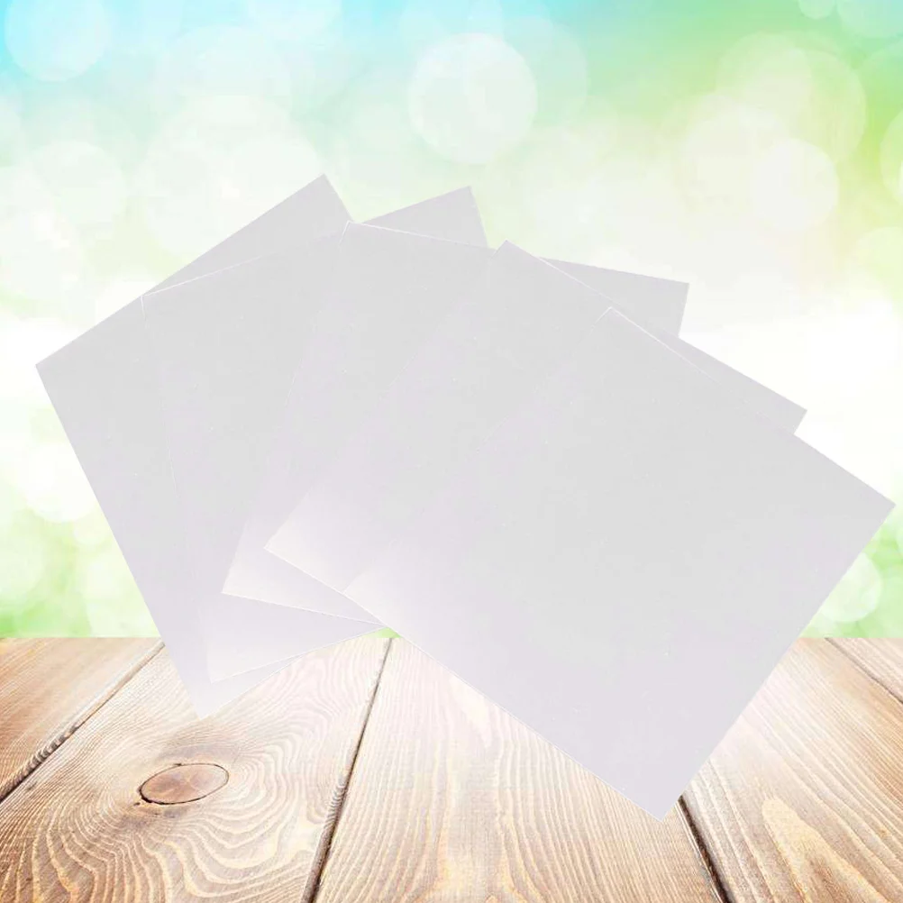 24 Pcs) 4 Mil Blank Stencil Material - Clear Mylar Template Sheets