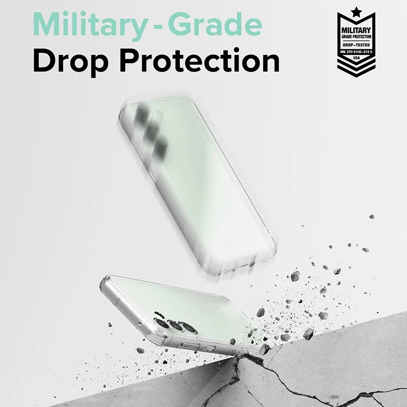Clear Silicone TPU Protective Phone Case - Transparent Bumper Cover