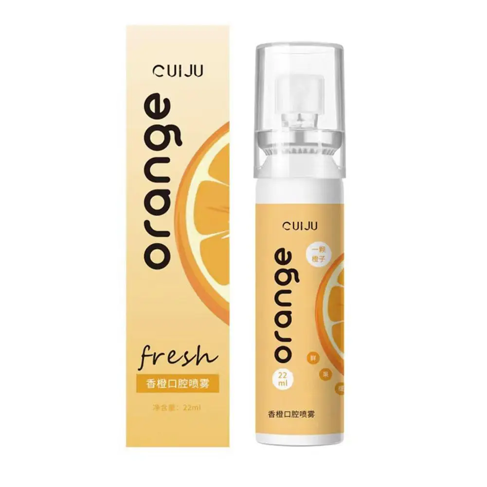 Fruit Flavor Fresh Breath Spray Cool Mouth Freshener Lasting Bad Remove Sweet Breath Care Oral Travel Portable mouth freshener spray