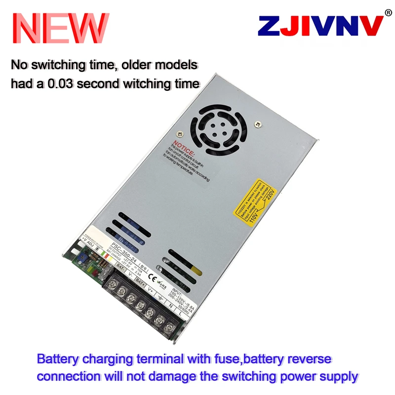 Universal Switching Power Supply Input Função de Saída do Carregador de Bateria ac Novo 350w 12 v 24v 27.6v dc 110 v 220v