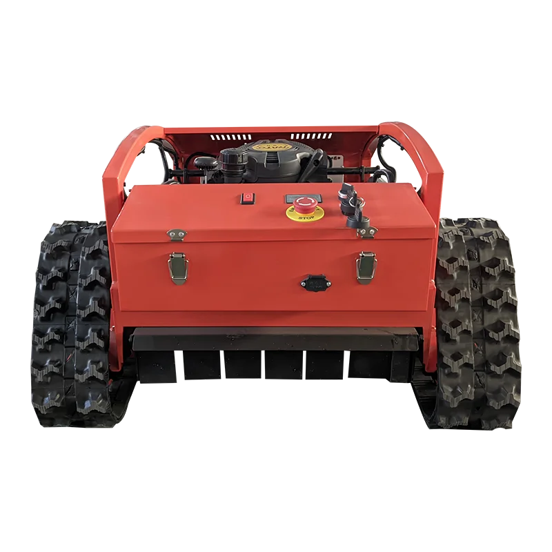 Professional customized remote control electric start lawn mower JD500 with zero turn gasoline robot lawn trimmer