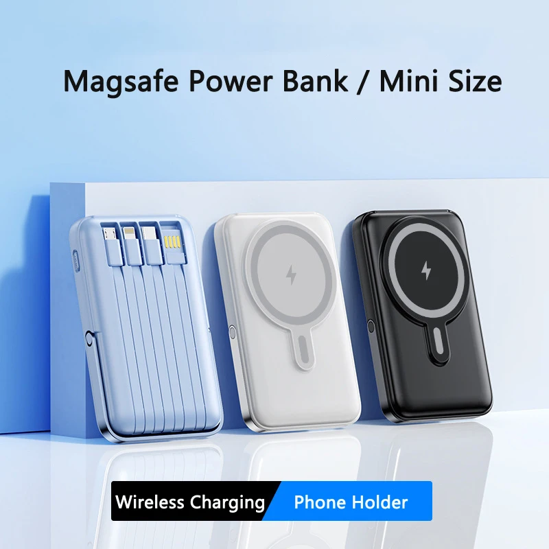 

Magnetic Wireless Charger 20000mAh Power Bank for iPhone 15 14 Xiaomi Huawei 22.5W Fast Charging Powerbank Magsafe Battery Pack