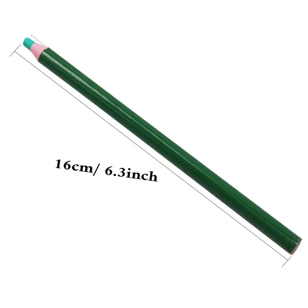 Chalk Pencils 12pcs Colorful Sewing Tailor's Cut-free Chalk Fabric Marker Pen for Patchwork DIY Clothing Tool