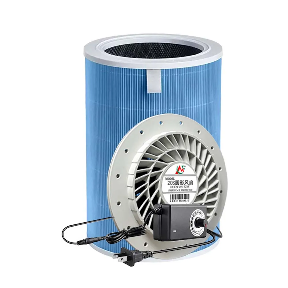 15cm round Air Purifier Filter Activated Carbon Smoke Odor Formaldehyde Remover DIY Home Office Replacement Filter