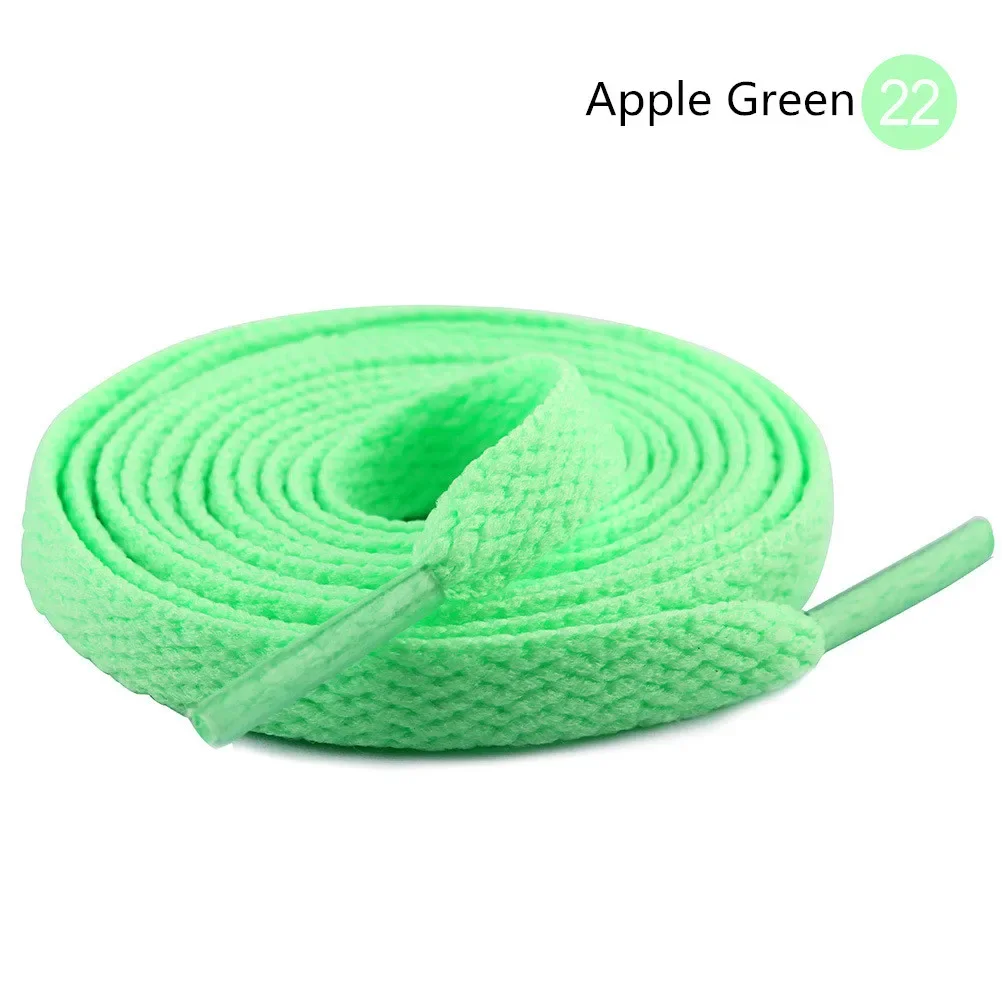 Vibrant Flat Fashion Shoelaces - Colorful Shoe Strings