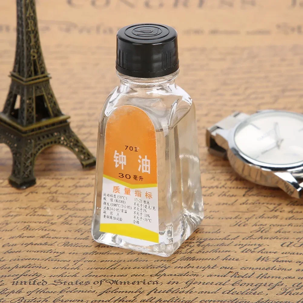 Premium Waterproof Synthetic Watch Oil Lubricant for Professional Maintenance and Repair