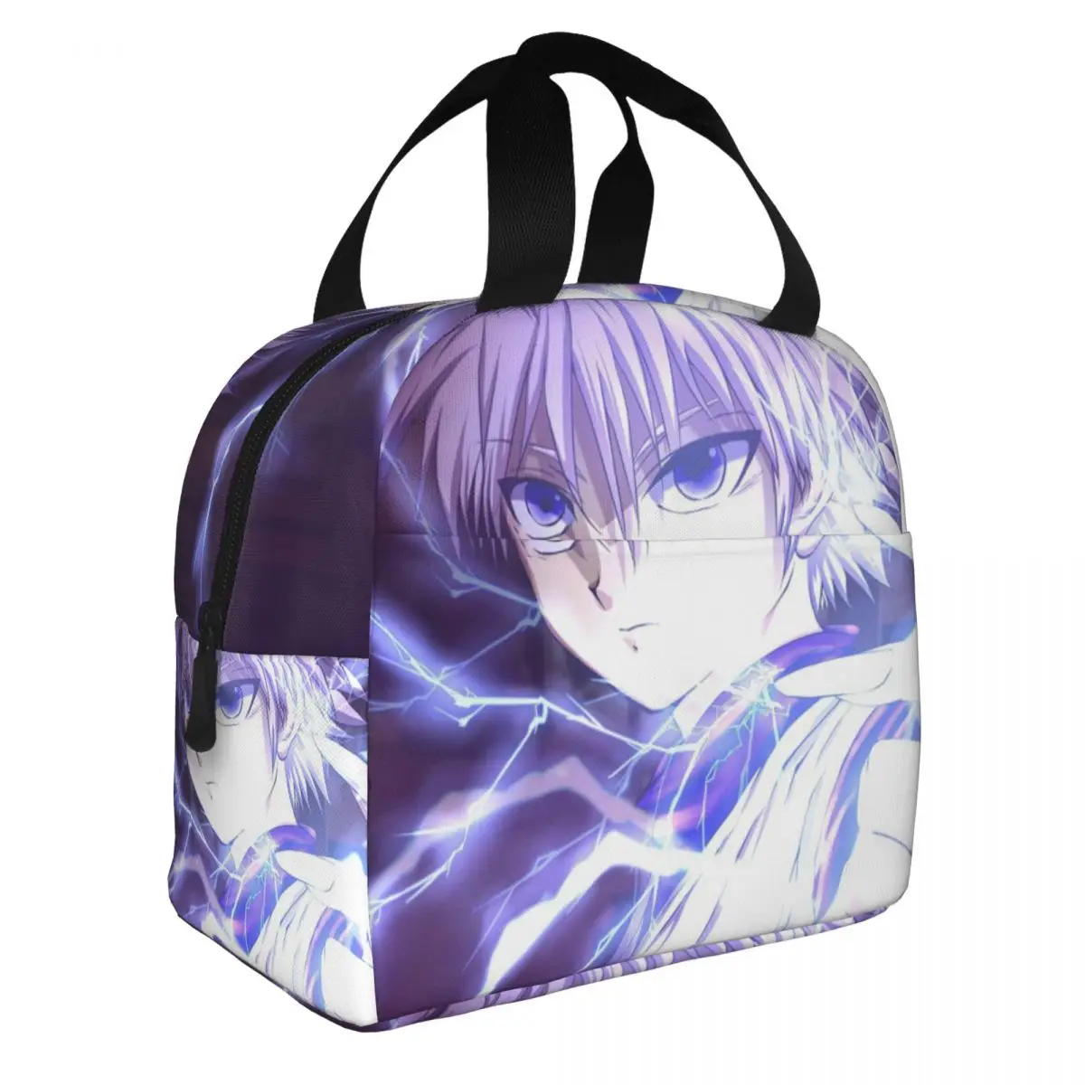 

Anime - Hunter X Hunter Lunch Bento Bags Portable Aluminum Foil thickened Thermal Cloth Lunch Bag for Women Men Boy