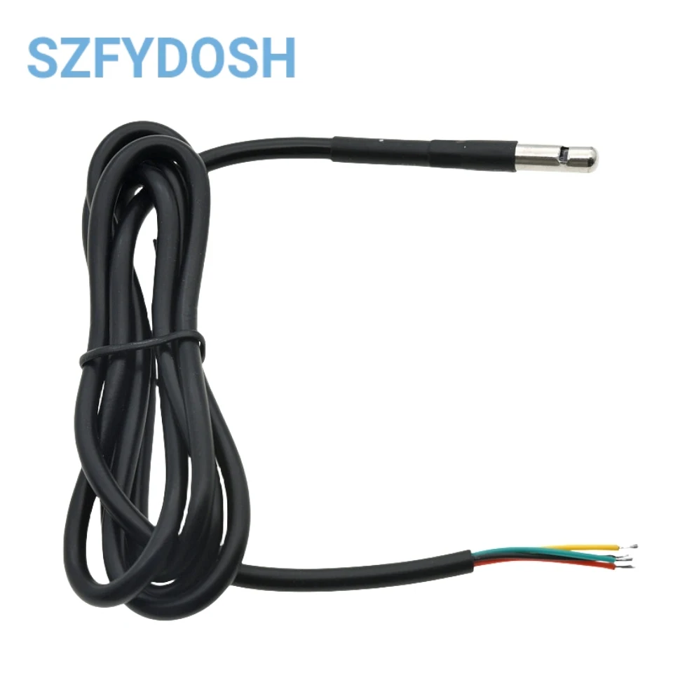 SGP30/SGP40 TVOC Luftqualität ECO2 Formaldehyd Kohlendioxid Sensor Wasserdicht Edelstahl Sondendraht – Detail 6