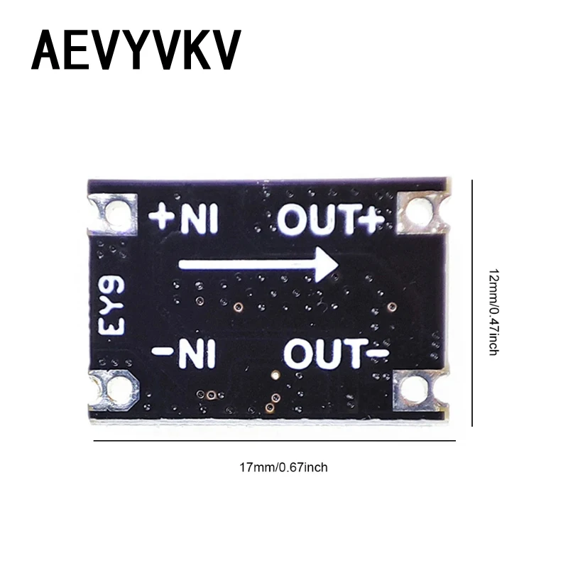 3A 미니 DC-DC 벅 스텝 다운 컨버터 보드 모듈 5V-30V 3.3V 5V 12V DC DC 전압 레귤레이터 PCB 보드 전원 벅 모듈