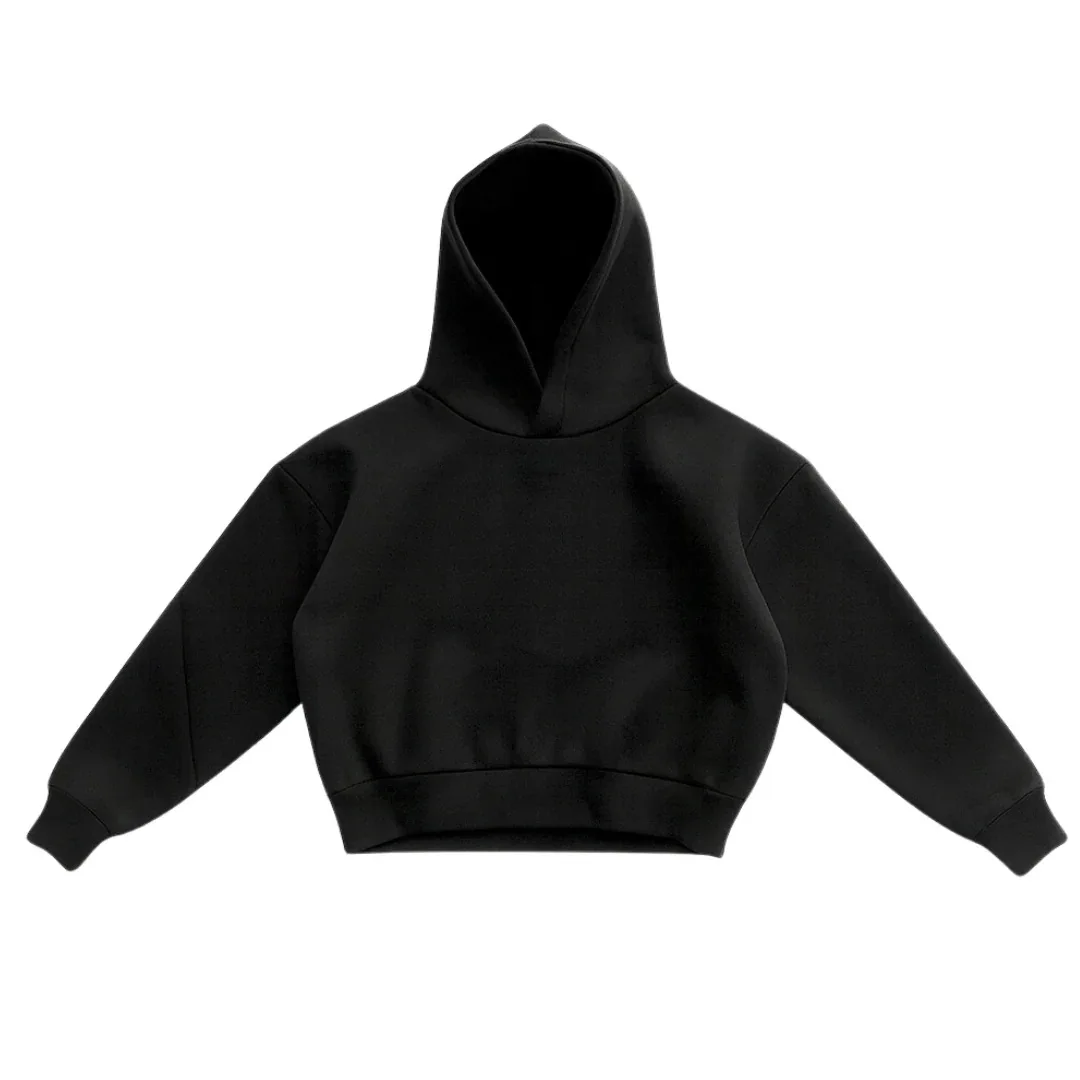 Schweres amerikanisches Hoodie-Set, 2-teilig, Herbst-Winter-Sport, Sweatshirt, Hose, Silhouette, Trainingsanzug, Herren-Streetwear, Herren-Set – Detail 3