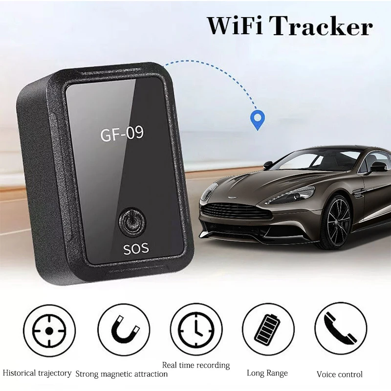 Locator GPS Car Tracker Wifi Car Anti-theft Tracker for Elderly and Children GPS Locator Mini 4G Positioning Tracker