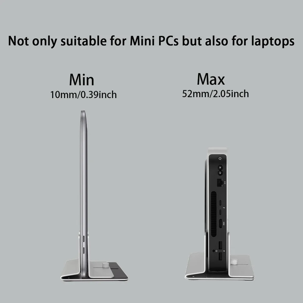 Mac Mini, ajustável de 10 a 52mm,