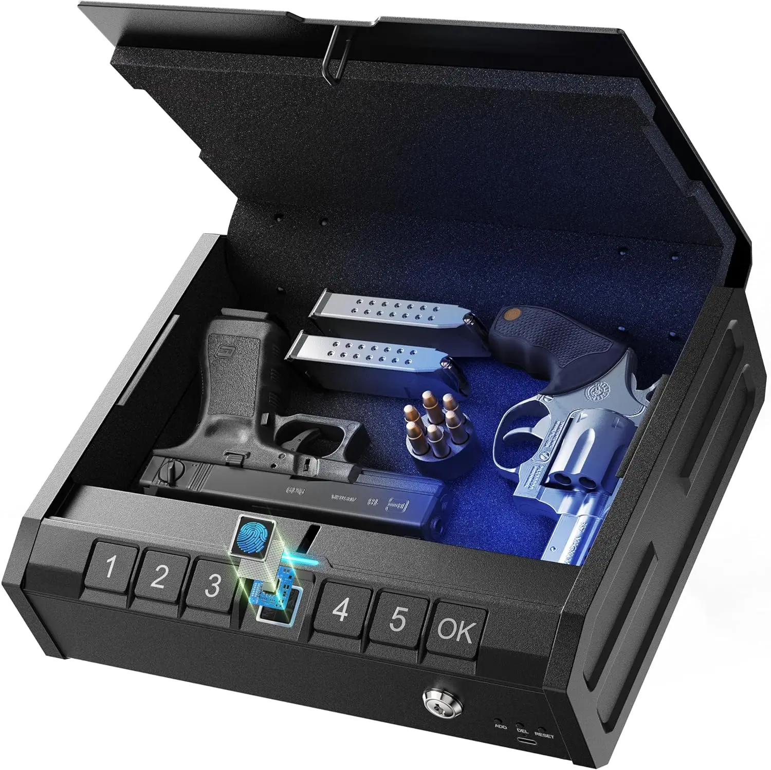 Biometric Fingerprint Gun Safe for Handguns