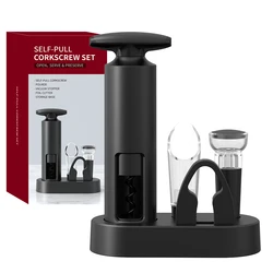 Deluxe Wine Opener Set with Accessories (5 in 1)