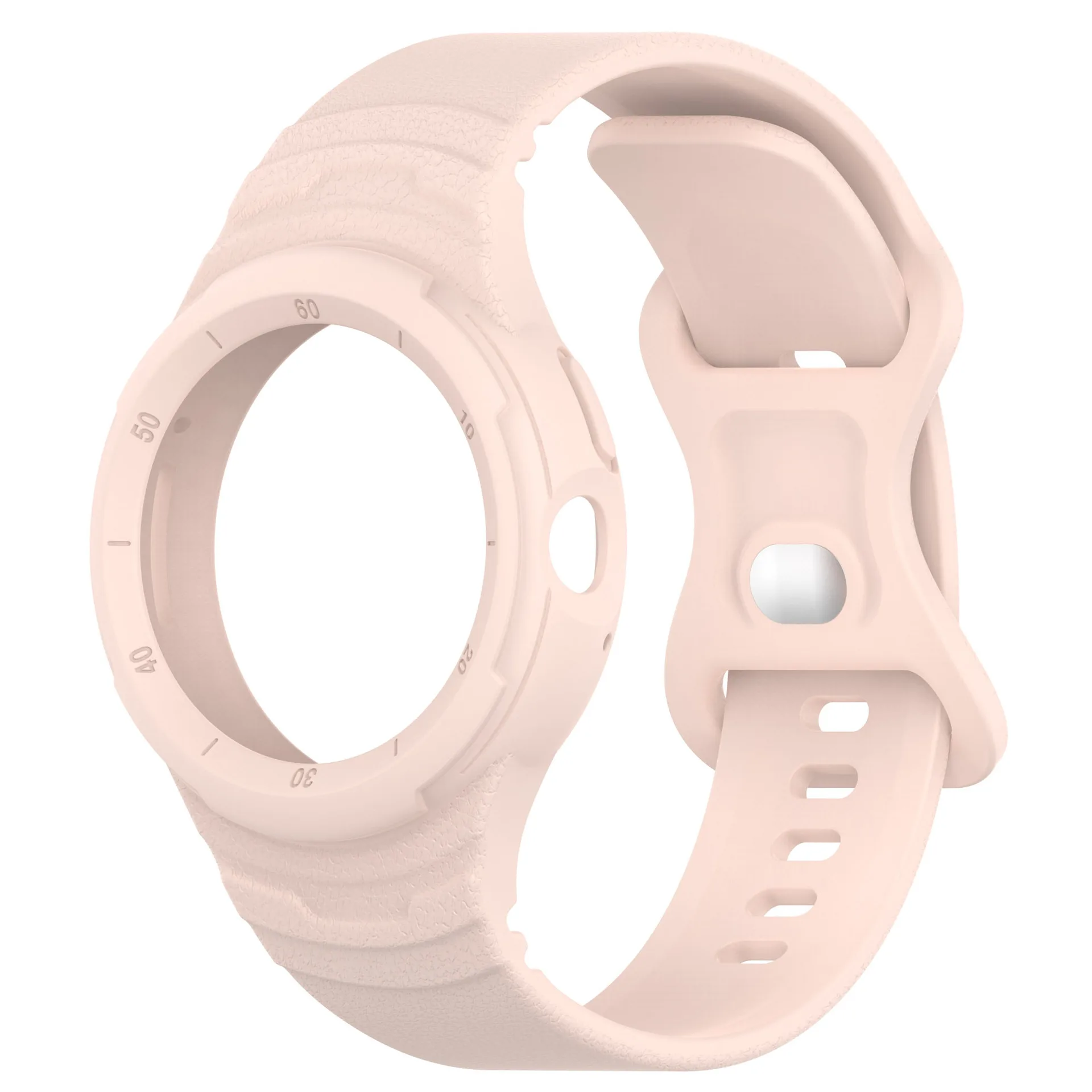 Enhanced Silicone Sport Wristband for Google Pixel Watch - Integrated Bracelet Strap Accessory